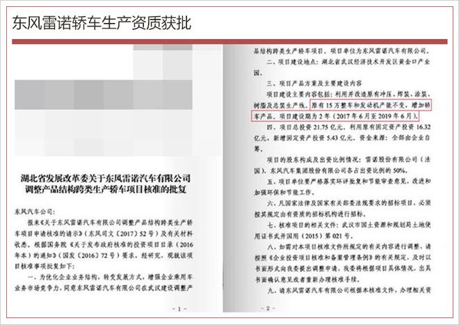 东风雷诺轿车,东风雷诺武汉工厂，迈腾，C级轿车