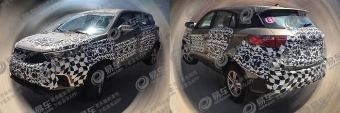 SUV，中型SUV 江铃福特Territory谍照
