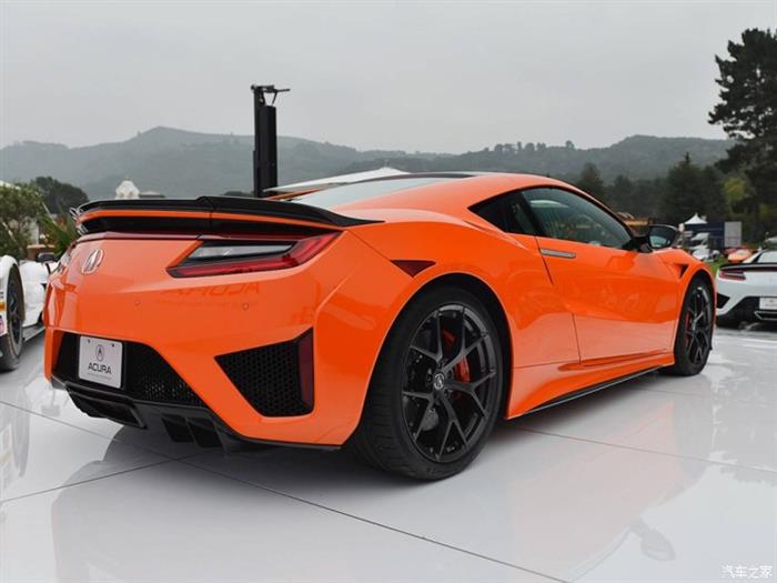 圆石滩车展,新款讴歌NSX，本田新车型