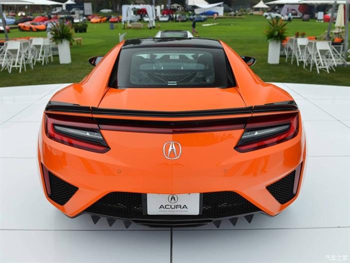 圆石滩车展,新款讴歌NSX，本田新车型