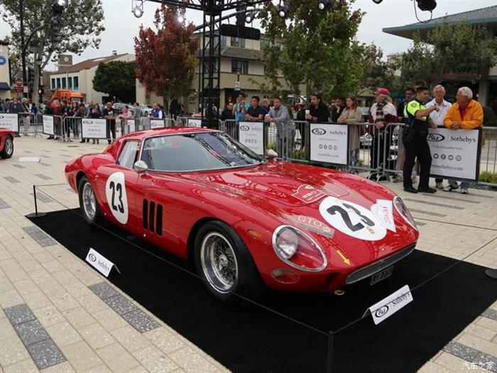 美国圆石滩车展,法拉利250 GTO拍卖，法拉利250 GTO拍卖价格