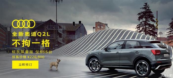 奥迪Q2L, 奥迪Q2L限量版，奥迪Q2L限量版预售价