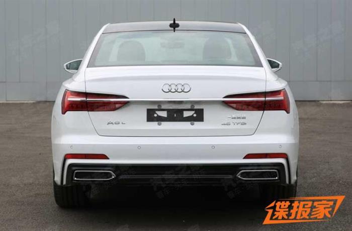 新车，奥迪新A6L 45TFSI四驱车型无伪装谍照