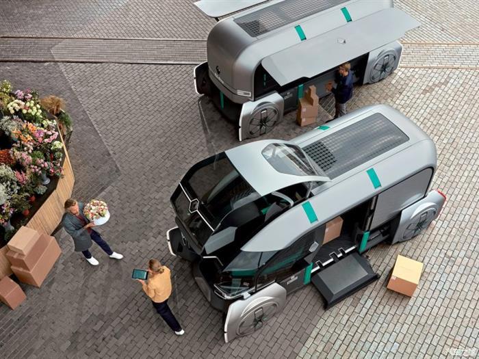 快递物流,雷诺EZ-Pro概念车