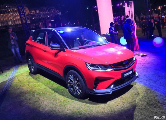 SUV，吉利缤越正式上市,吉利缤越售价，吉利缤越外观内饰