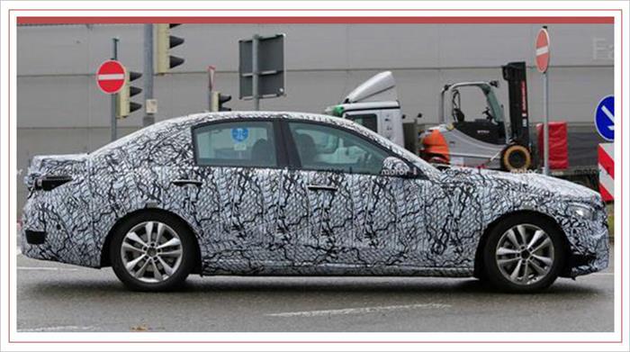 新车，奔驰C级，奔驰C级谍照