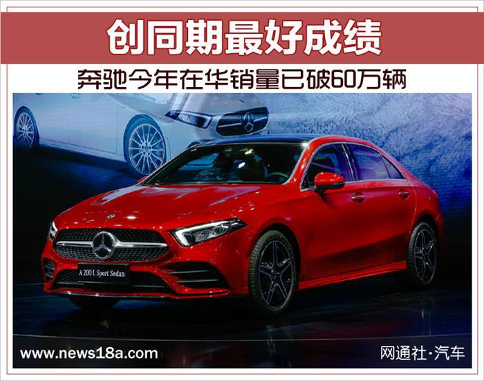 新车，销量，奔驰今年在华销量