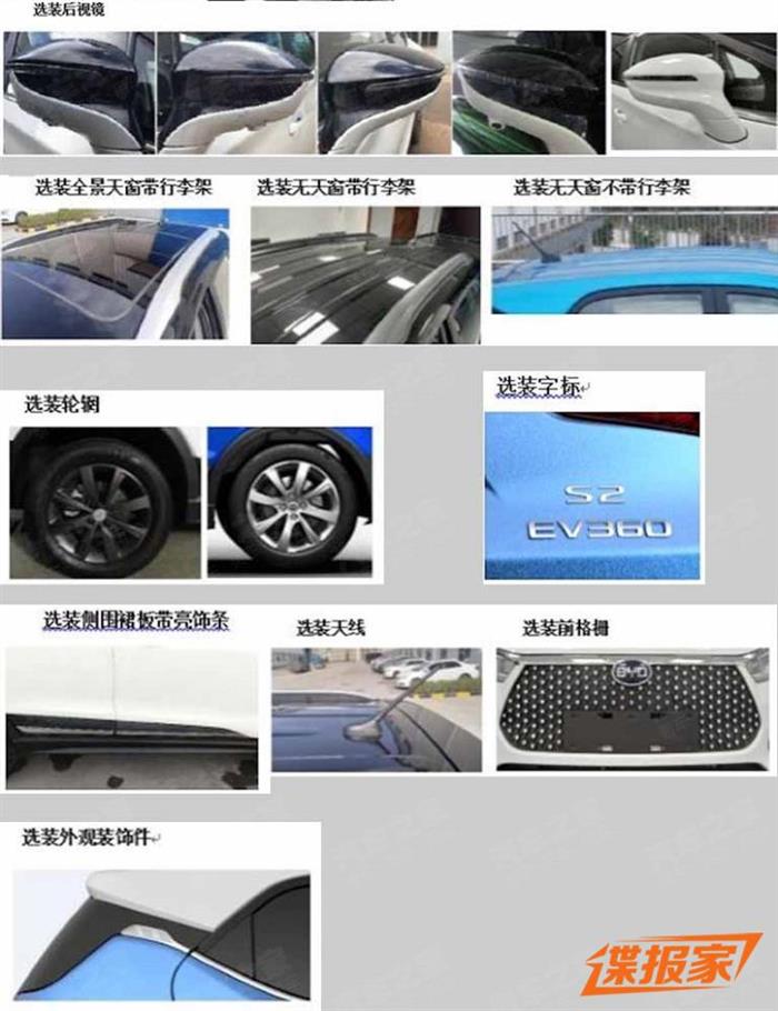 SUV，比亚迪，比亚迪S2 EV360