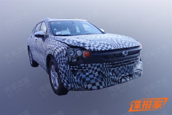 新车，众泰i-across量产版,新车谍照