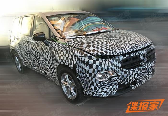 新车，宝骏新MPV谍照,宝骏新车型，宝骏新MPV动力