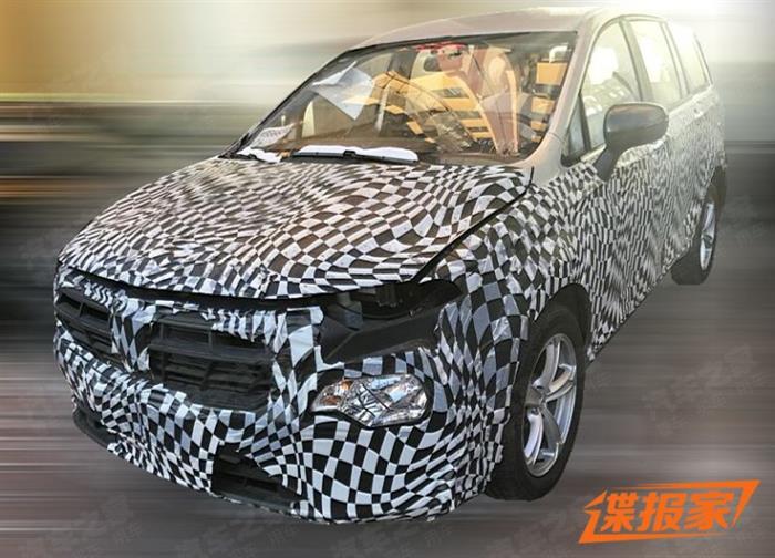 新车，宝骏新MPV谍照,宝骏新车型，宝骏新MPV动力