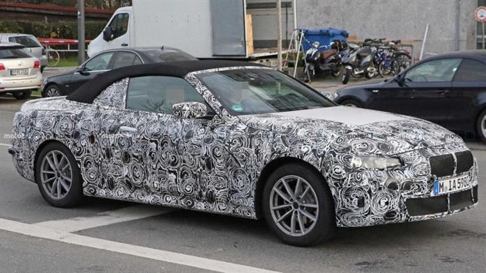 新车，新一代宝马4系敞篷谍照,宝马新车型，新一代宝马4系敞篷外观