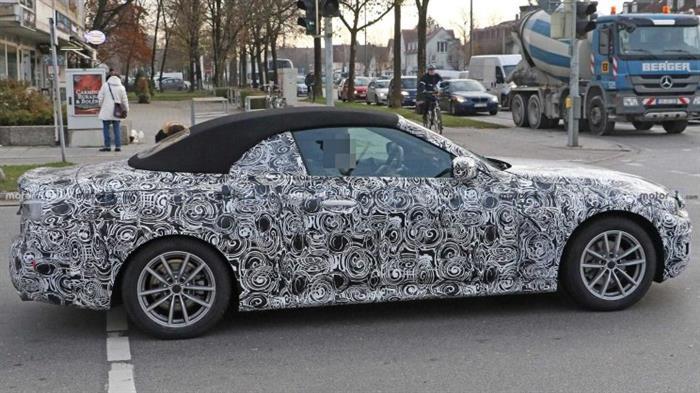 新车，新一代宝马4系敞篷谍照,宝马新车型，新一代宝马4系敞篷外观