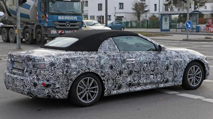 新车，新一代宝马4系敞篷谍照,宝马新车型，新一代宝马4系敞篷外观