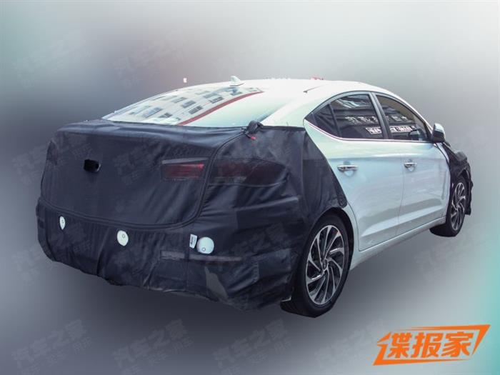 新车，新款现代领动谍照,新款现代领动动力，第六代现代伊兰特中期改款