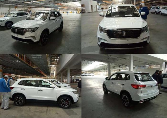 新车，新款森雅R7谍照,奔腾森雅合并，新款森雅R7外观内饰