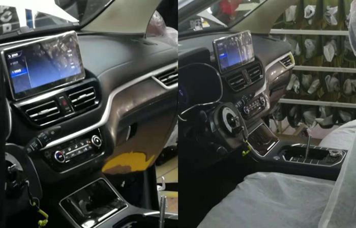新车，新款森雅R7谍照,奔腾森雅合并，新款森雅R7外观内饰