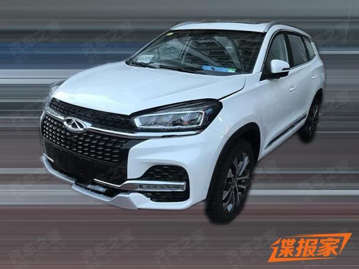 新款奇瑞瑞虎8谍照,奇瑞瑞虎8内饰,奇瑞新车型