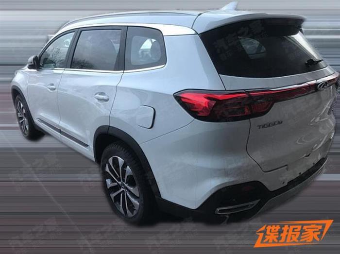 新款奇瑞瑞虎8谍照,奇瑞瑞虎8内饰,奇瑞新车型