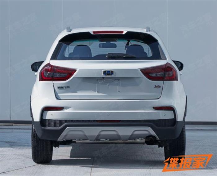 远景，新吉利远景X3,新款吉利远景X3谍照