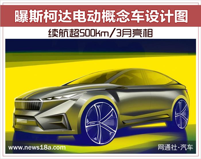 斯柯达电动概念车 斯柯达电动概念车