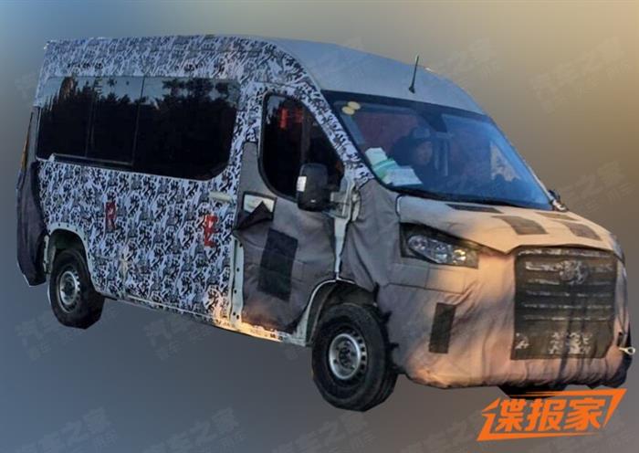 上汽大通V90,上汽大通V90谍照