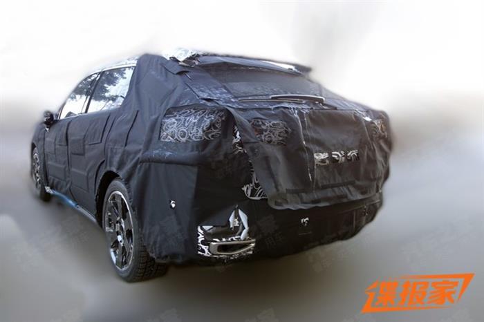SUV，纳智捷全新平台SUV谍照