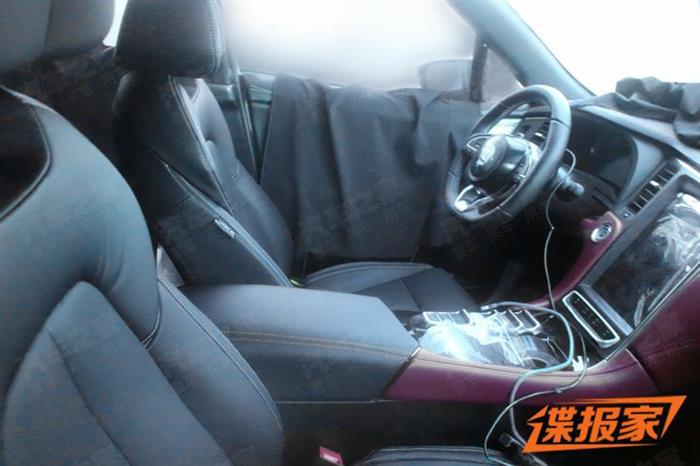 SUV，纳智捷全新平台SUV谍照