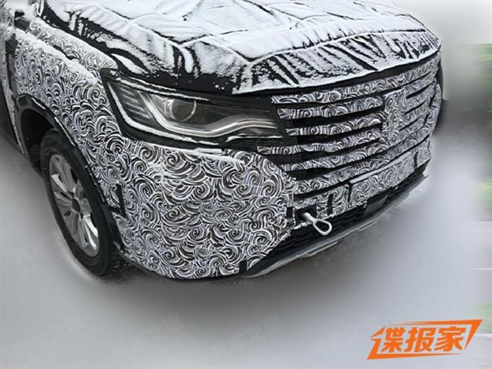 新车，荣威RX7谍照