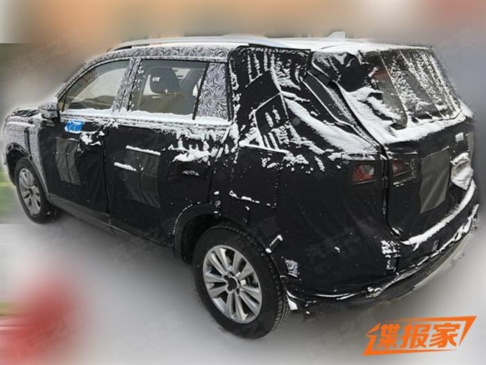 新车，荣威RX7谍照