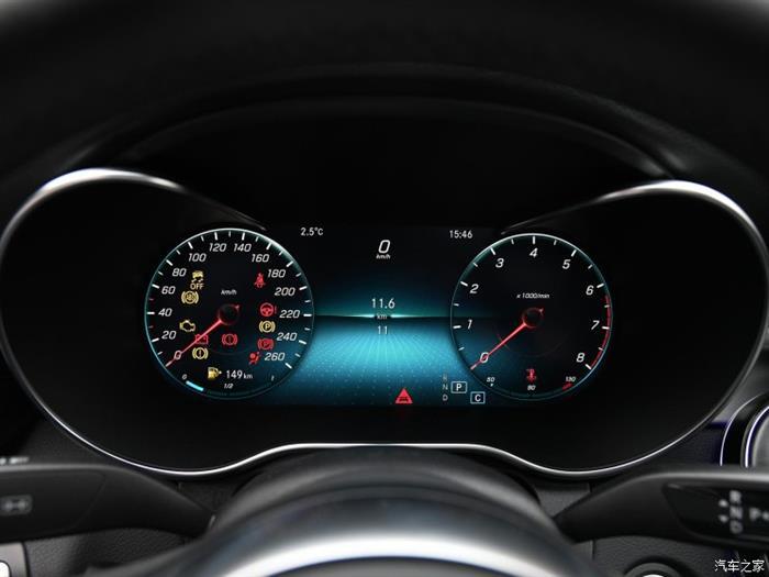 奔驰C 260 L部分车型配置调整