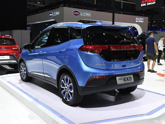电池，北汽新能源上海车展,北汽新能源EX3