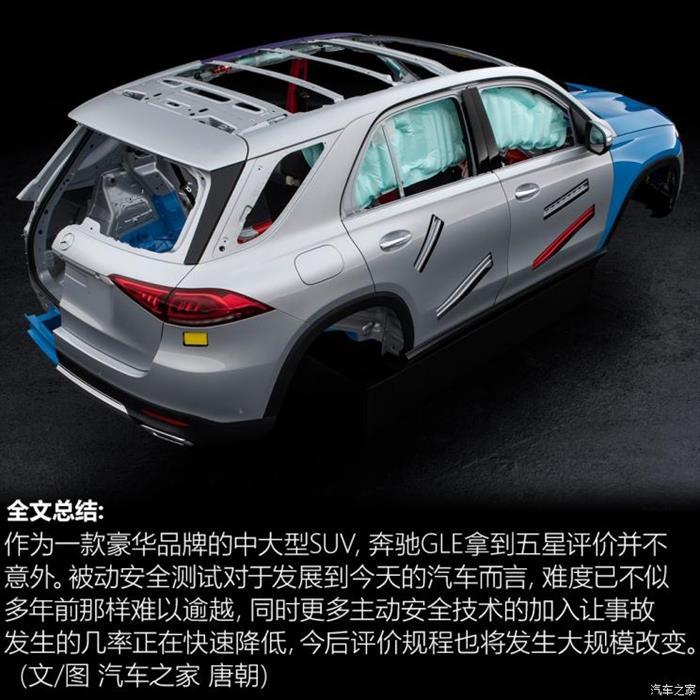 新车，全新奔驰GLE级碰撞