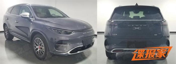 新车，腾势X申报图