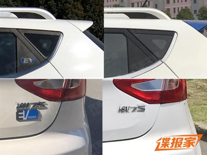 新车，江淮iEV6E申报图,江淮iEV7S申报图