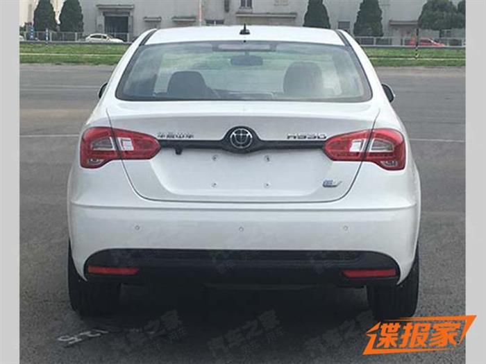 曝晨中华H530纯电版申报图