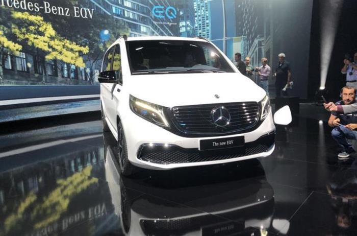 新车，奔驰纯电动车型,奔驰电动MPV,奔驰EQV