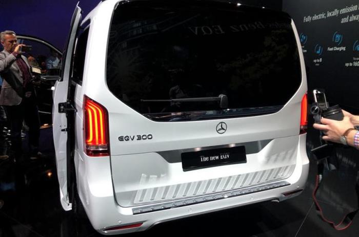 新车，奔驰纯电动车型,奔驰电动MPV,奔驰EQV