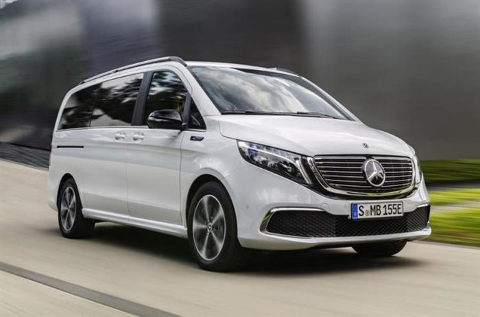 新车，奔驰纯电动车型,奔驰电动MPV,奔驰EQV