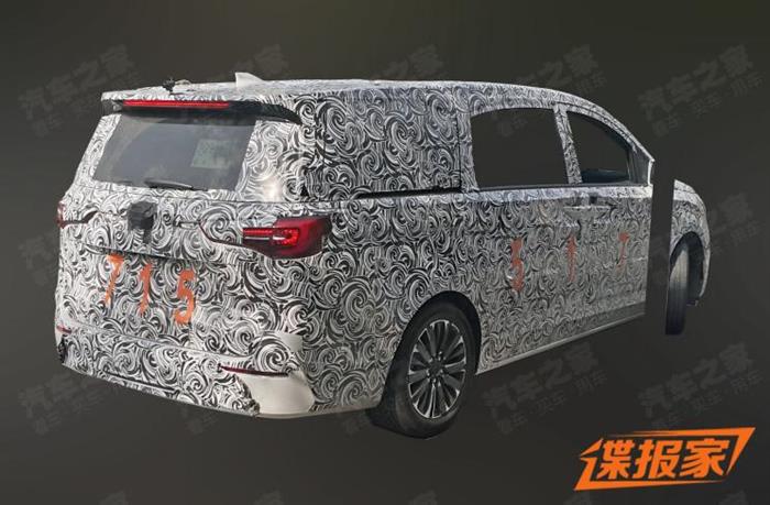 新车，别克GL8，新款别克GL8谍照