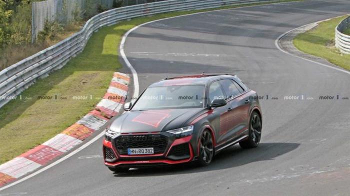 新车，奥迪RS Q8,纽北赛道