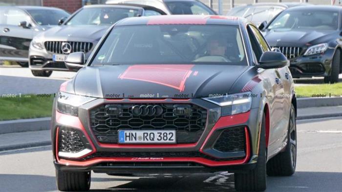 新车，奥迪RS Q8,纽北赛道