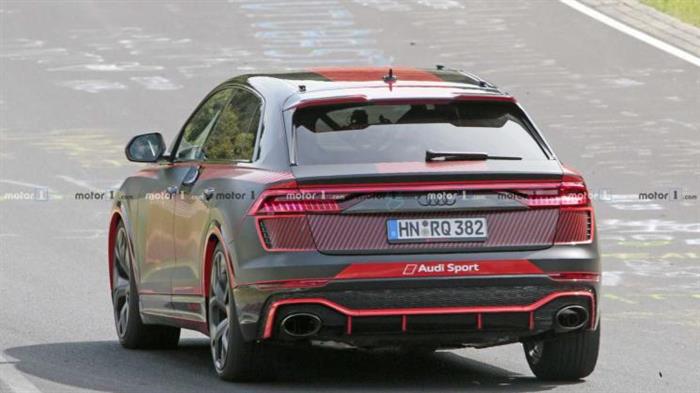 新车，奥迪RS Q8,纽北赛道