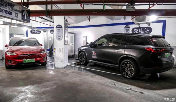 蔚来，上海蔚来超级充电站