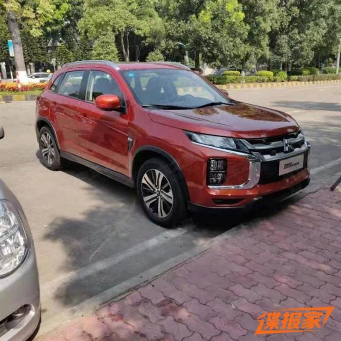 新车，广汽三菱，广汽三菱新款劲炫ASX谍照