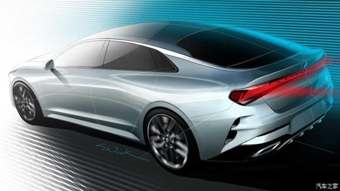 新车，起亚K5，全新起亚K5预告图