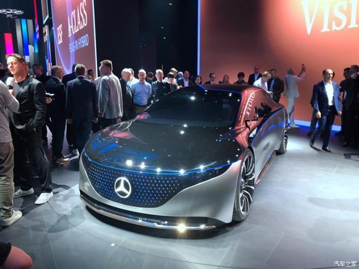 新车，北京奔驰，奔驰EQS概念车,广州车展