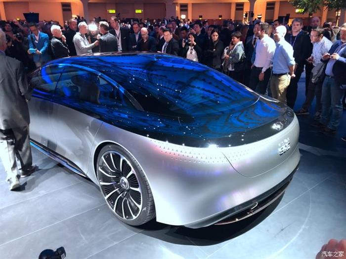 新车，北京奔驰，奔驰EQS概念车,广州车展