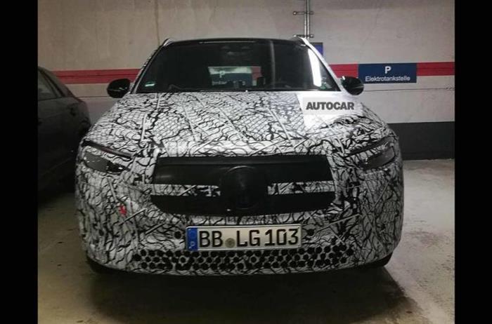 奔驰EQA测试车谍照