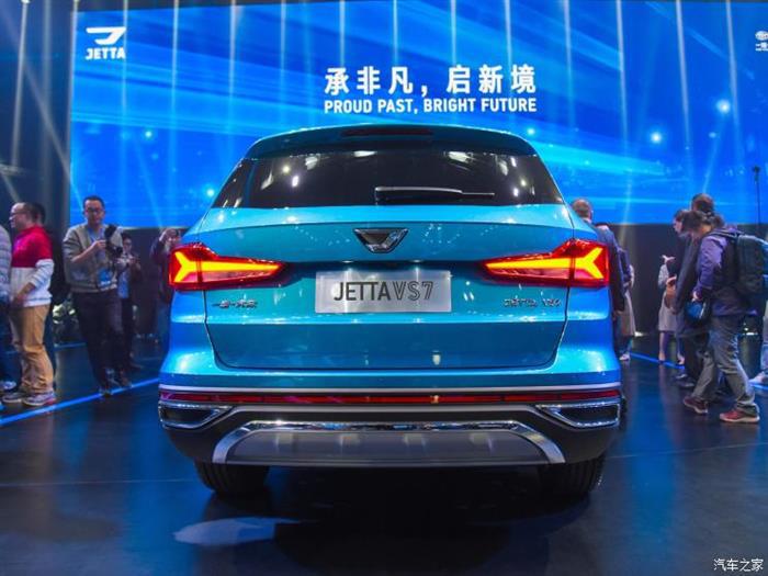 新车，捷达，捷达VS7,广州车展，内饰